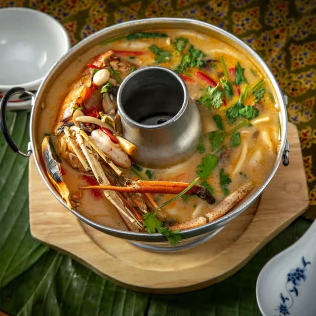 Tom Yum Prawn.