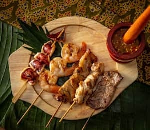 Surf and Turf 5 Skewers.