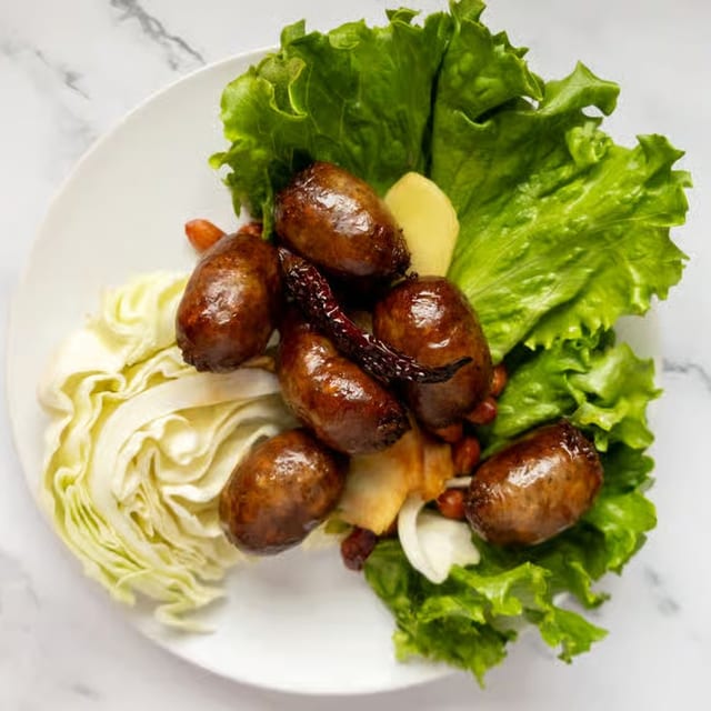 Sai Krok Isan (Sausage).
