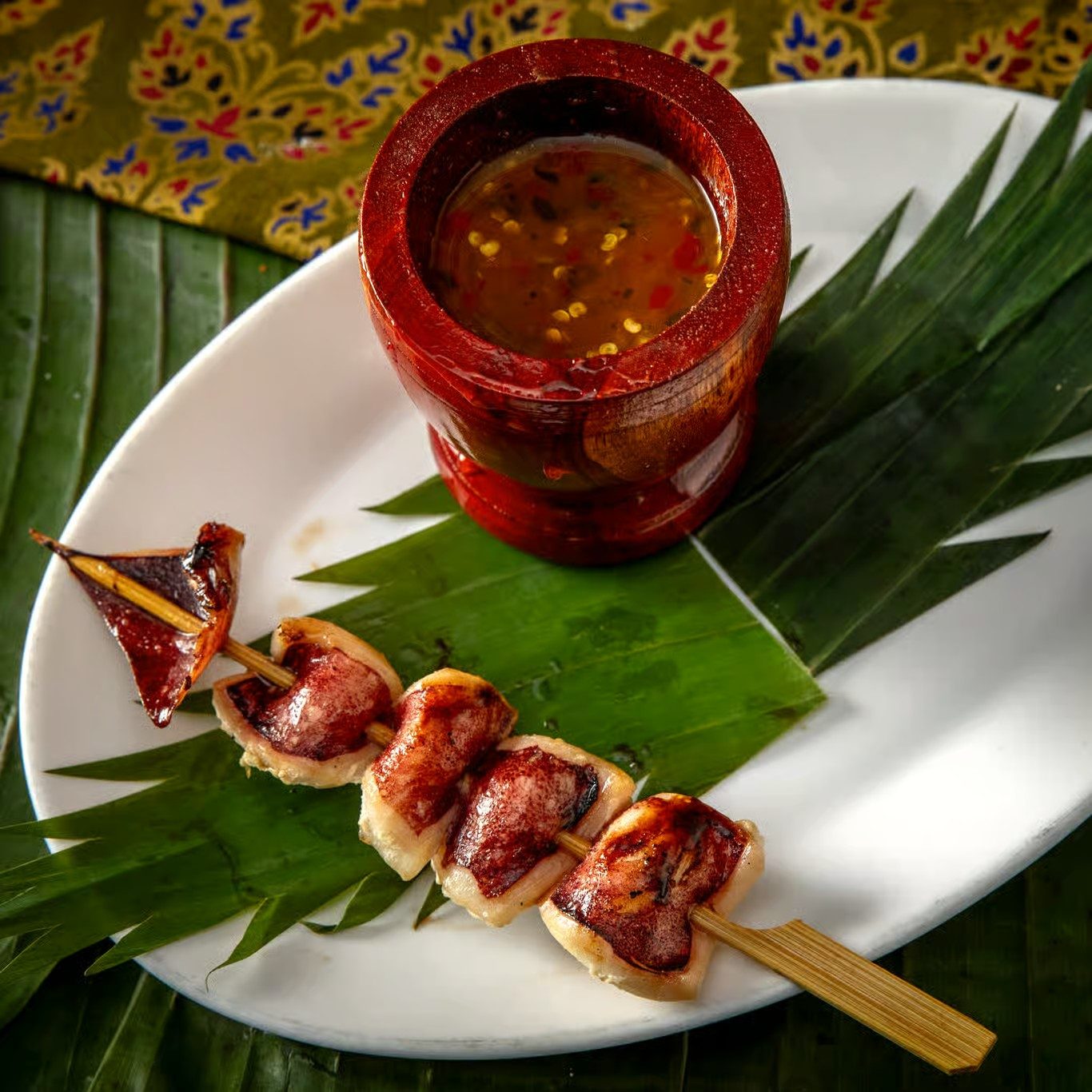 Squid 2 Skewers.