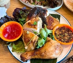 Pla Muk Yang (Calamari).