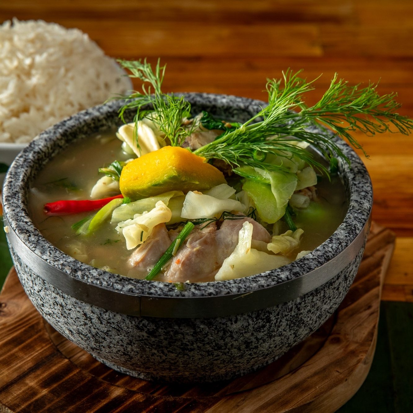 Gaeng Om Gai. แกงอ่อมไก่.